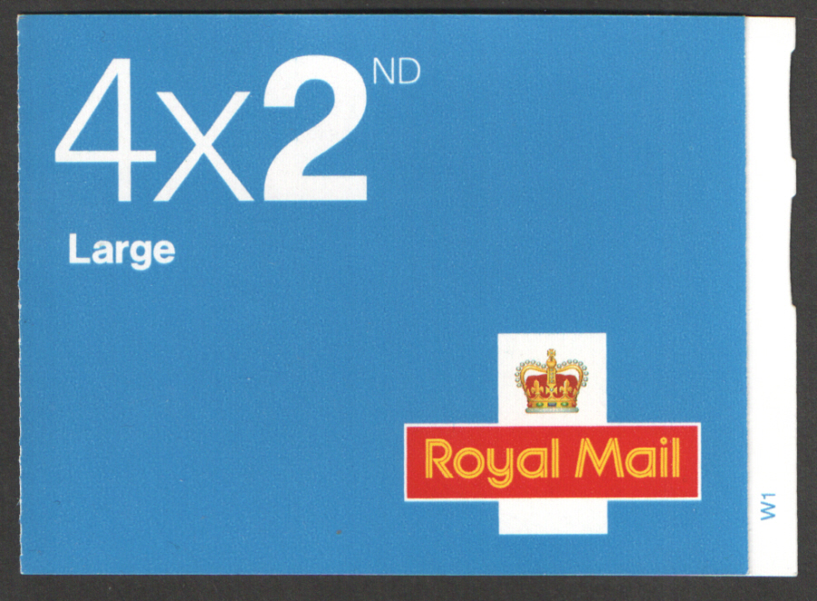 (image for) RA2a / SB2(11)A Cyl W1 MA10 / MFIL Walsall 4 x 2nd Class Large Booklet